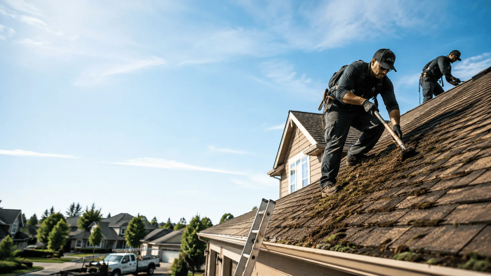 Roof Moss Removal in Albert, OK near me